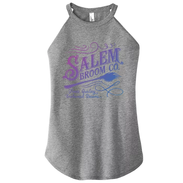 Salem Broom Company Est 1692 Halloween Funny Gift Women’s Perfect Tri Rocker Tank