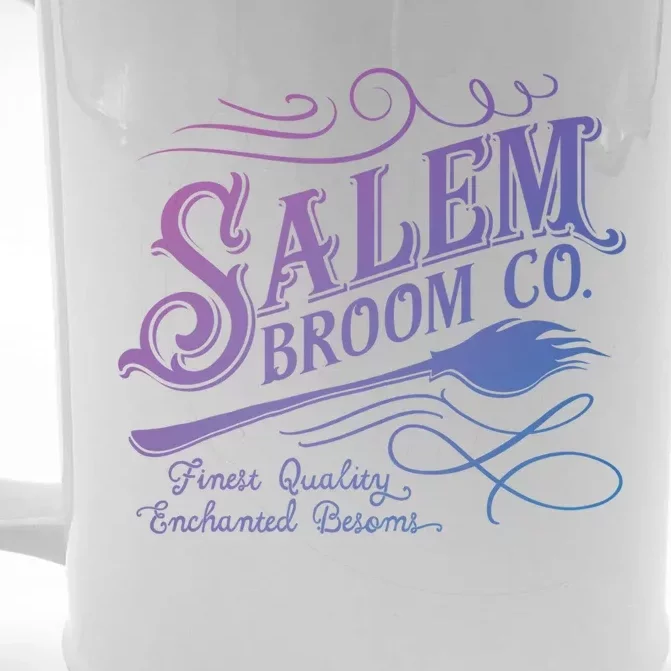 Salem Broom Company Est 1692 Halloween Funny Gift Front & Back Beer Stein