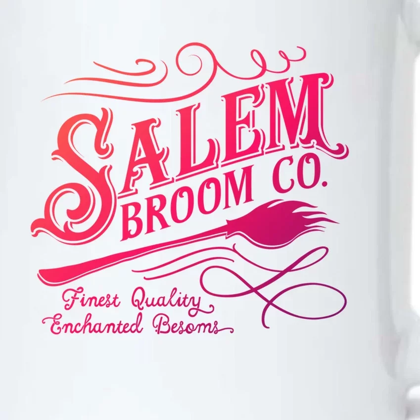 Salem Broom Company Est 1692 Halloween Funny Gift Black Color Changing Mug