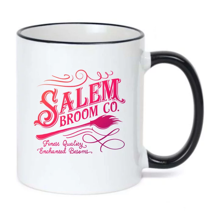 Salem Broom Company Est 1692 Halloween Funny Gift Black Color Changing Mug