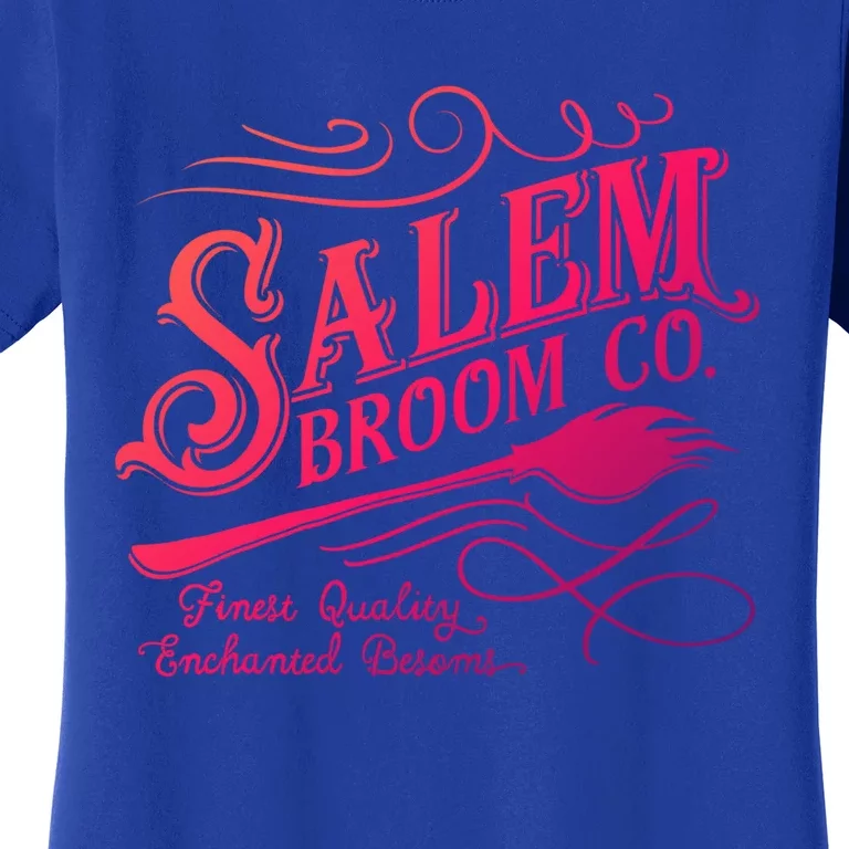 Salem Broom Company Est 1692 Halloween Funny Gift Women's T-Shirt