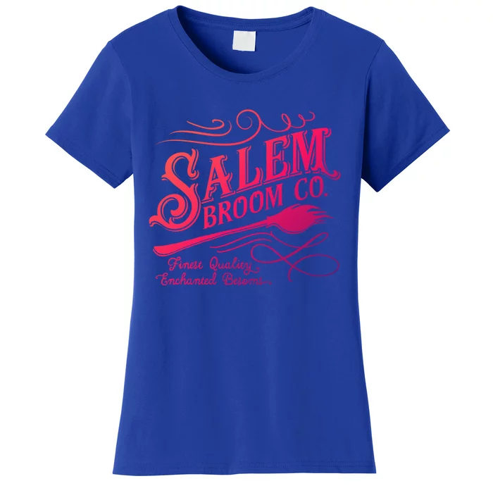 Salem Broom Company Est 1692 Halloween Funny Gift Women's T-Shirt