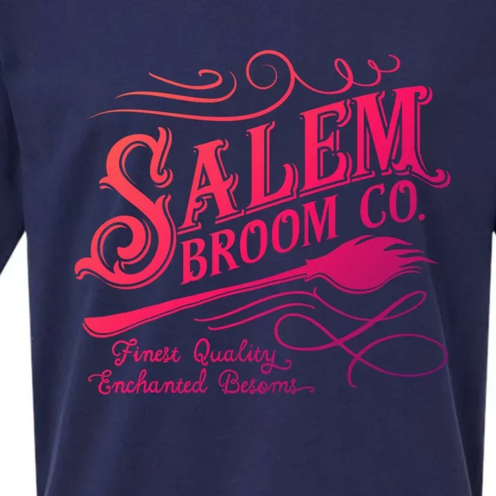 Salem Broom Company Est 1692 Halloween Funny Gift Sueded Cloud Jersey T-Shirt