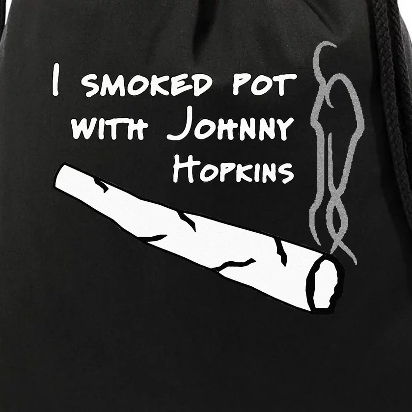 Step Brothers Comedy Movie Funny Quote I Smoked Pot Drawstring Bag