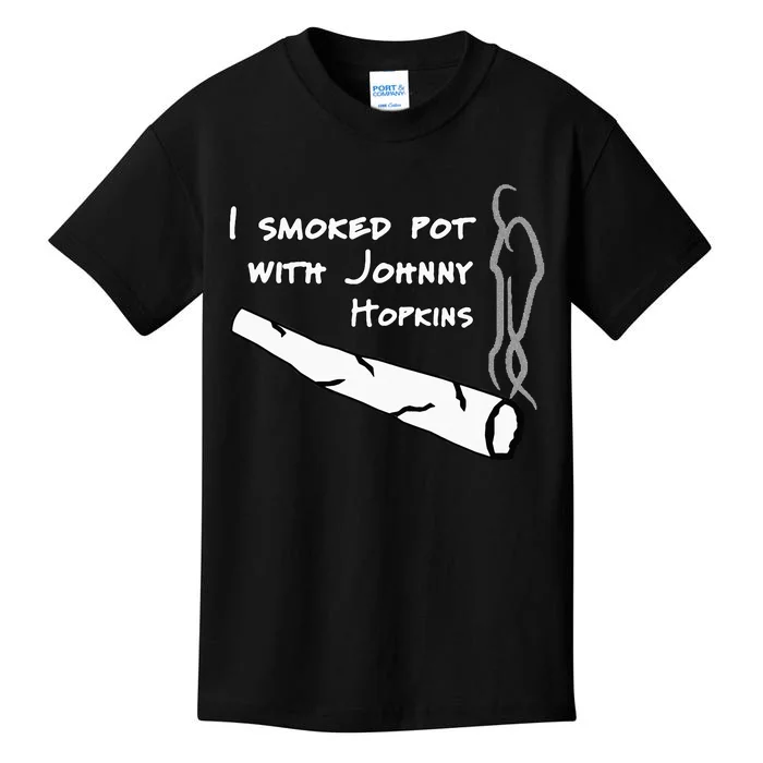 Step Brothers Comedy Movie Funny Quote I Smoked Pot Kids T-Shirt