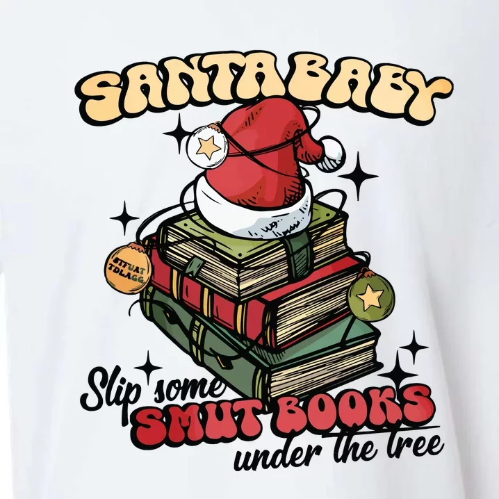 Smut Books Christmas Book Lover Sueded Cloud Jersey T-Shirt