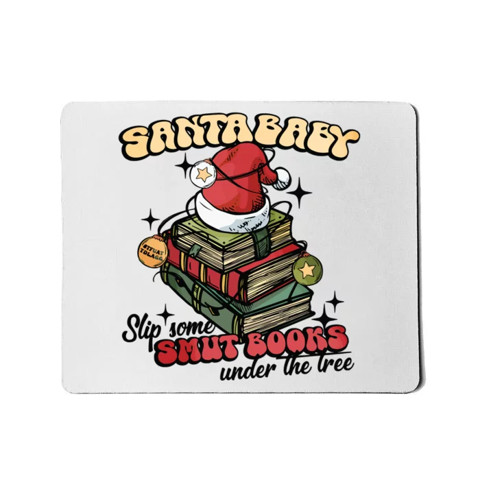 Smut Books Christmas Book Lover Mousepad