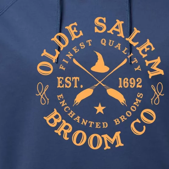 Salem Broom Company Cool Gift Performance Fleece Hoodie