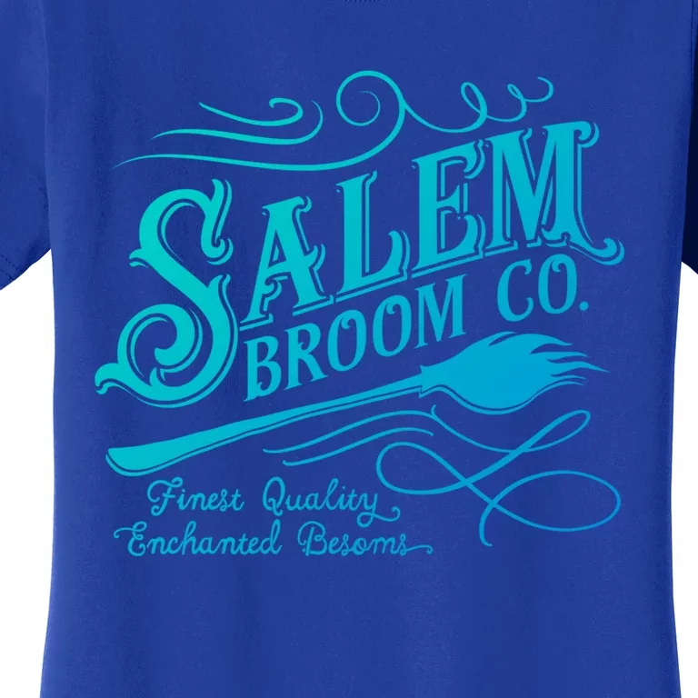 Salem Broom Company Est 1692 Halloween Funny Gift Women's T-Shirt