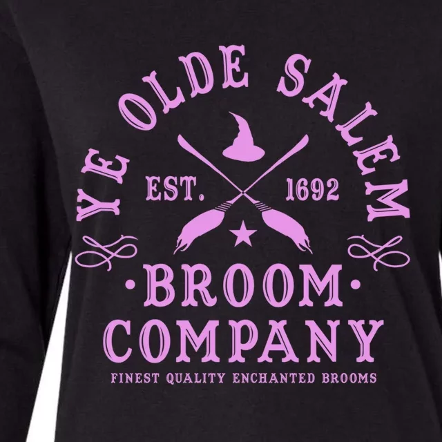 Salem Broom Company Gift Womens Cotton Relaxed Long Sleeve T-Shirt