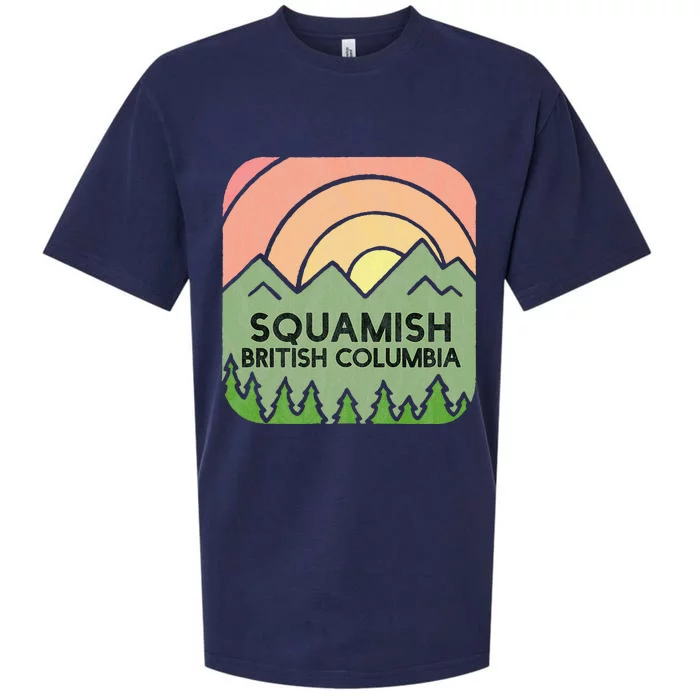 Squamish British Columbia Mountain Squamish Sueded Cloud Jersey T-Shirt