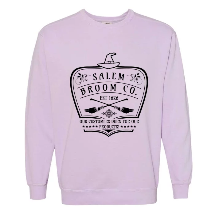 Salem Broom Company Trick Or Treating Gift Garment-Dyed Sweatshirt