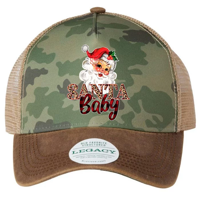 Santa Baby Cute Christmas Gift Legacy Tie Dye Trucker Hat