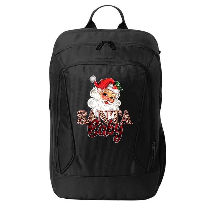 Santa Baby Cute Christmas Gift City Backpack