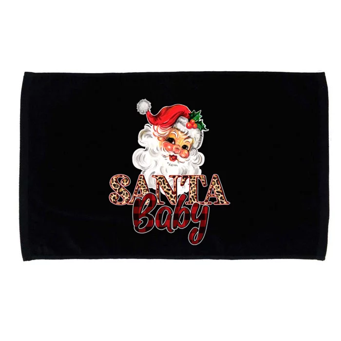 Santa Baby Cute Christmas Gift Microfiber Hand Towel