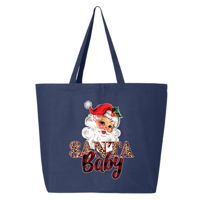 Santa Baby Cute Christmas Gift 25L Jumbo Tote