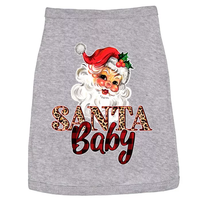 Santa Baby Cute Christmas Gift Doggie Tank