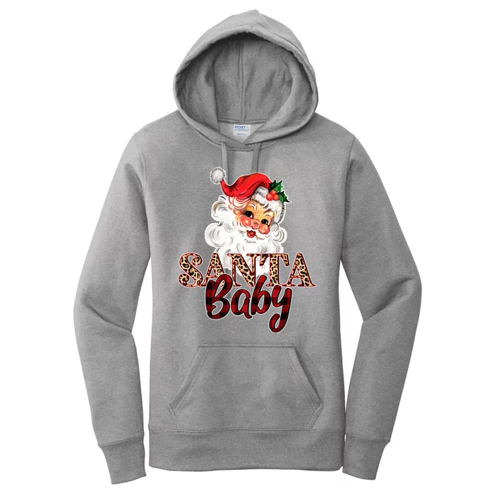 Santa Baby Cute Christmas Gift Women's Pullover Hoodie