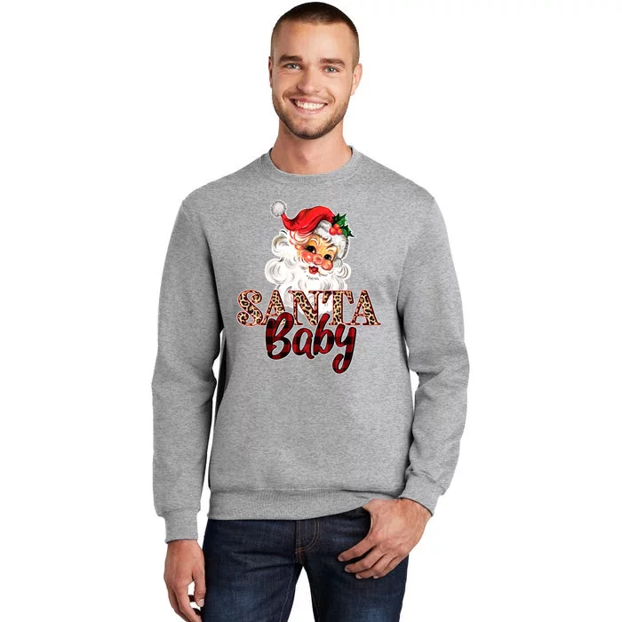 Santa Baby Cute Christmas Gift Tall Sweatshirt