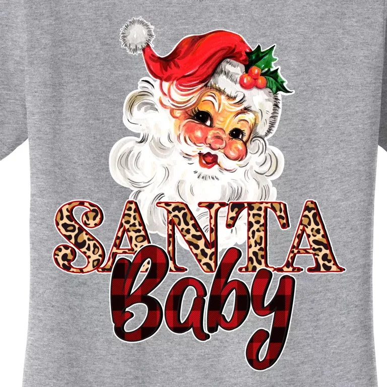 Santa Baby Cute Christmas Gift Women's T-Shirt