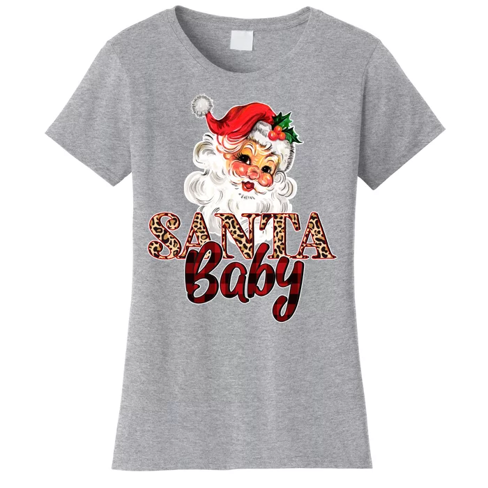 Santa Baby Cute Christmas Gift Women's T-Shirt