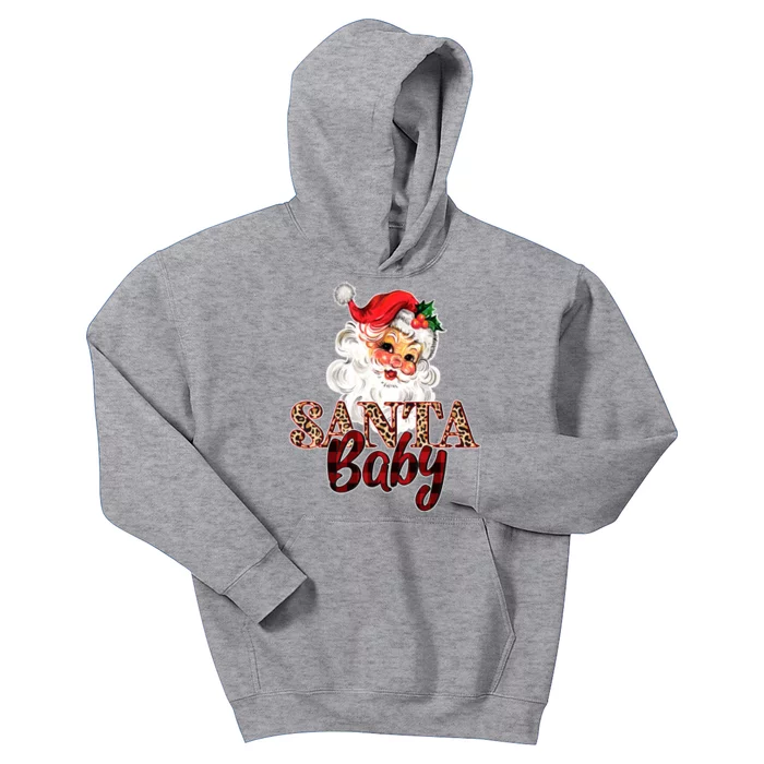 Santa Baby Cute Christmas Gift Kids Hoodie