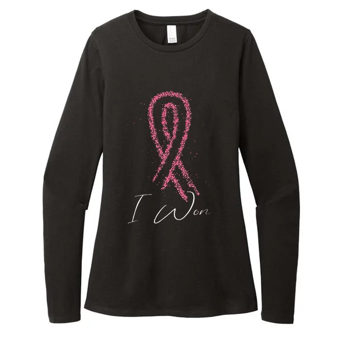 Survivor Breast Cancer Awareness Womens CVC Long Sleeve Shirt