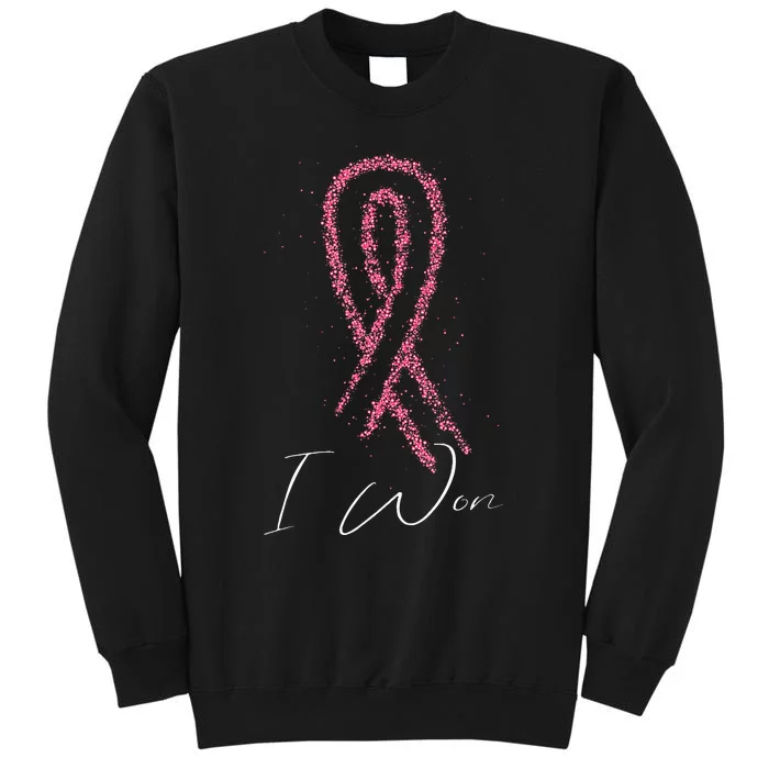 Survivor Breast Cancer Awareness Tall Sweatshirt