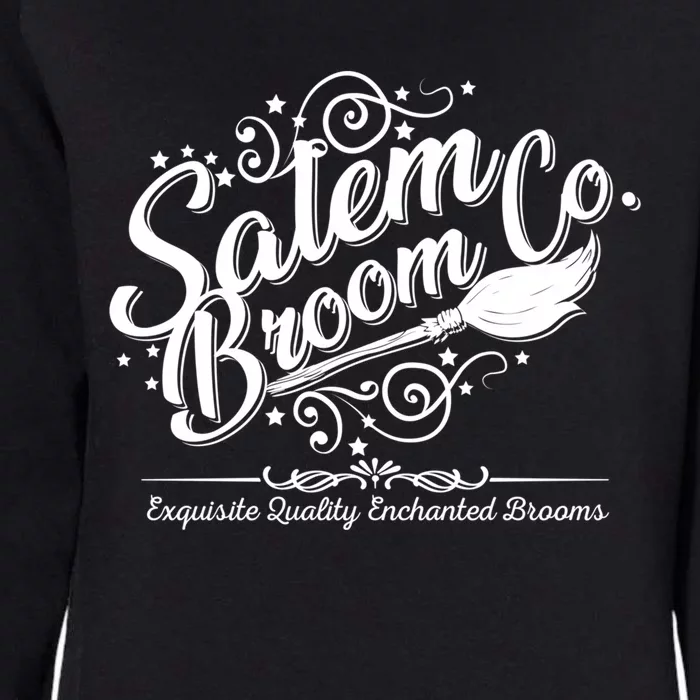 Salem Broom Co Halloween Witch Salem Broom Company Cute Gift Womens California Wash Sweatshirt