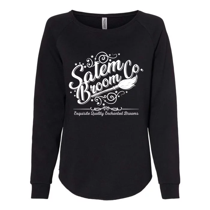 Salem Broom Co Halloween Witch Salem Broom Company Cute Gift Womens California Wash Sweatshirt