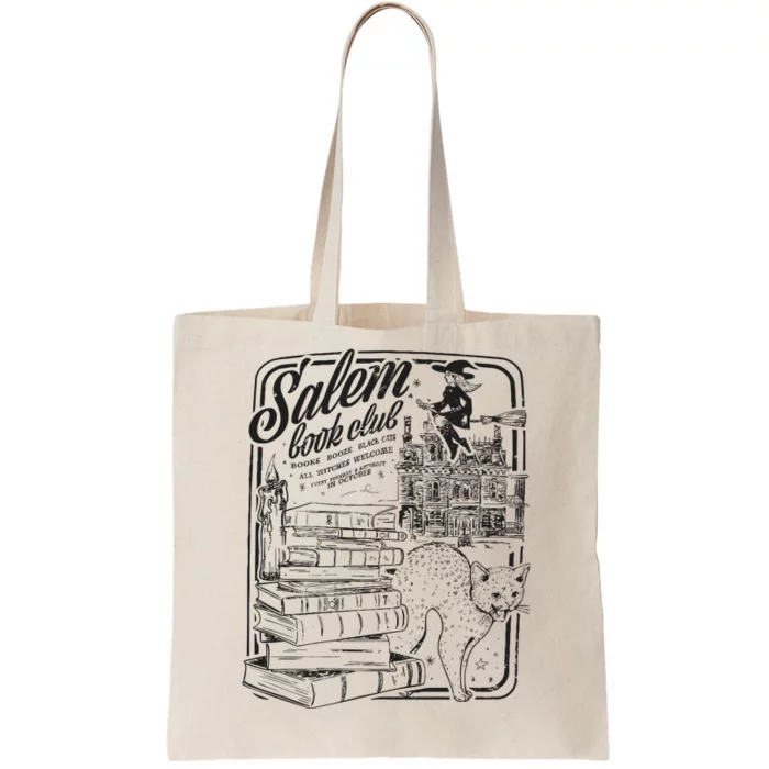 Salem Book Club Tote Bag