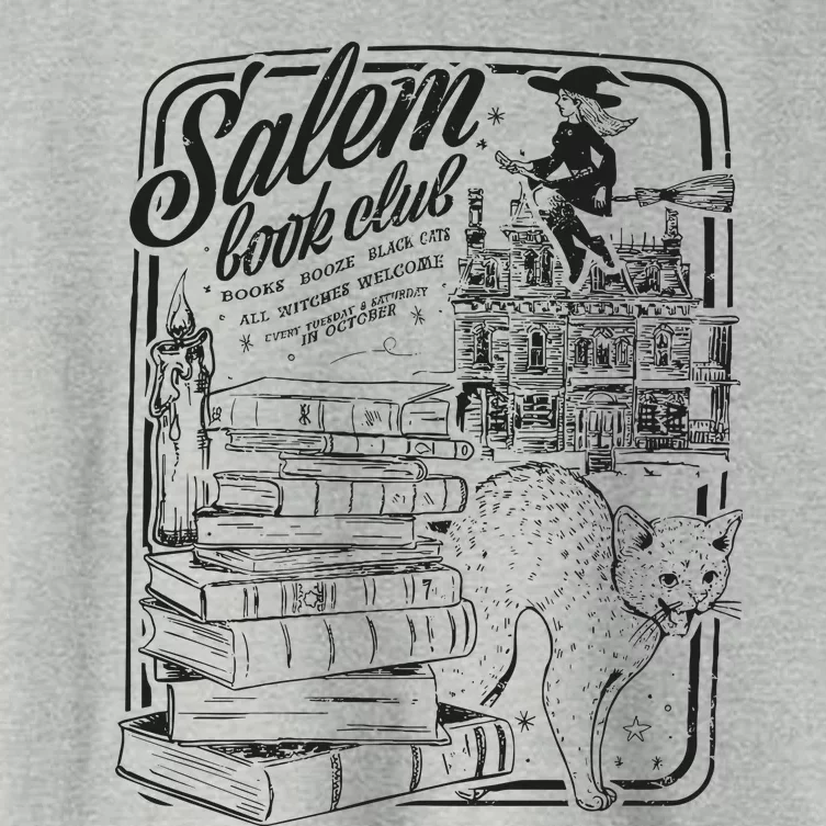 Salem Book Club Women's Crop Top Tee