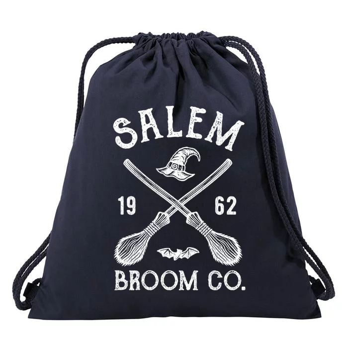 Salem Broom Company Grunge Halloween S Witch Gift Drawstring Bag