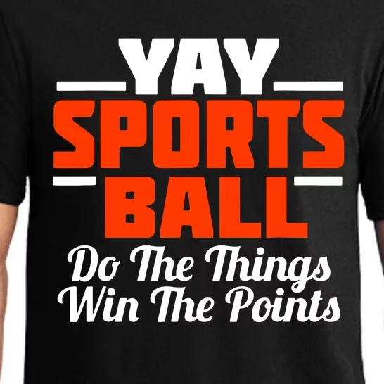 Sports Ball Do The Thing Pajama Set