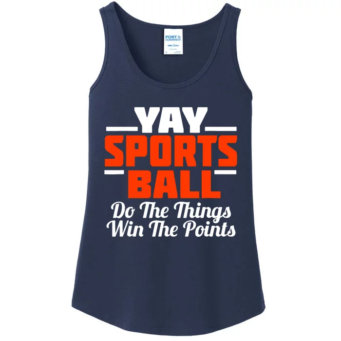 Sports Ball Do The Thing Ladies Essential Tank