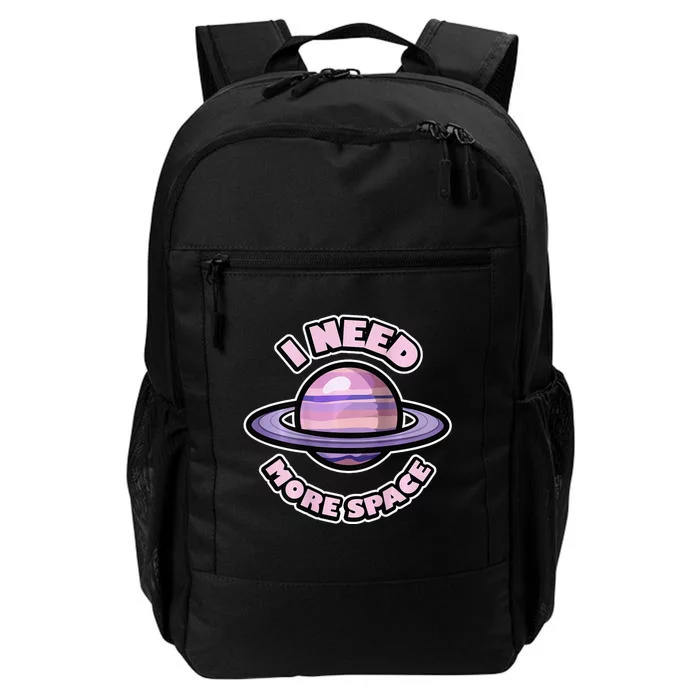 Space BACKPRINT Design for I Need More Space Daily Commute Backpack