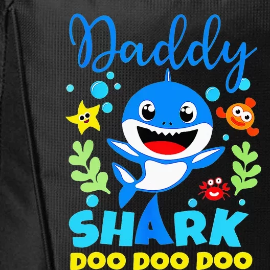 Shark Birthday Dad Daddy Birthday Family City Backpack