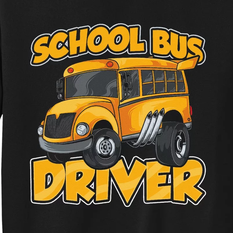 School Bus Driver Busman Operator Buses Job Sweatshirt