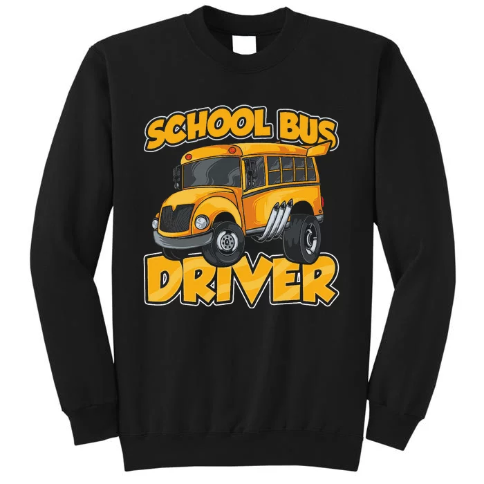 School Bus Driver Busman Operator Buses Job Sweatshirt