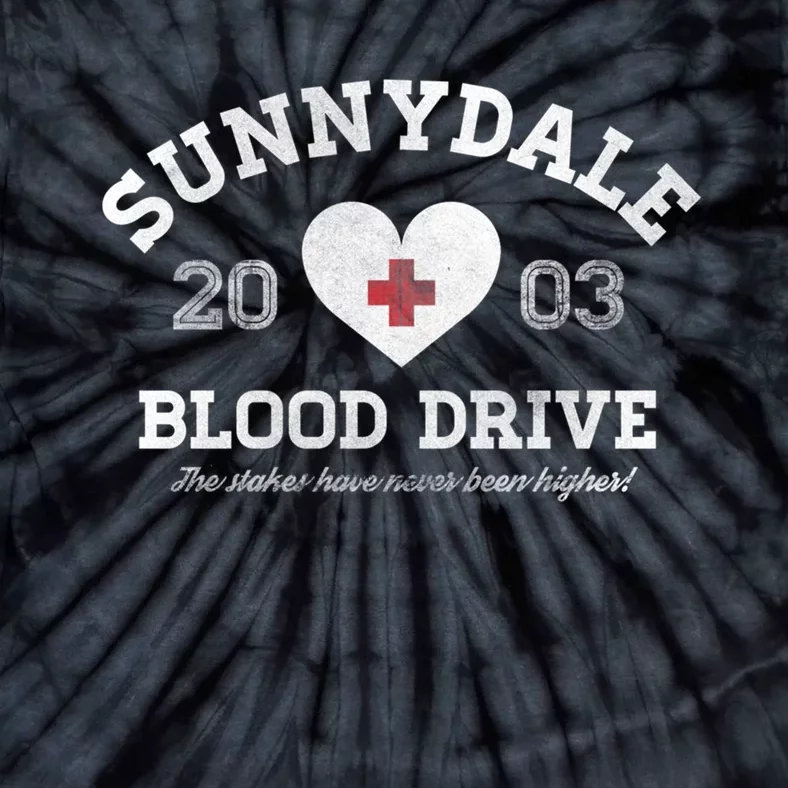 Sunnydale Blood Drive Tie-Dye T-Shirt