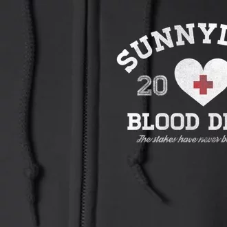 Sunnydale Blood Drive Full Zip Hoodie