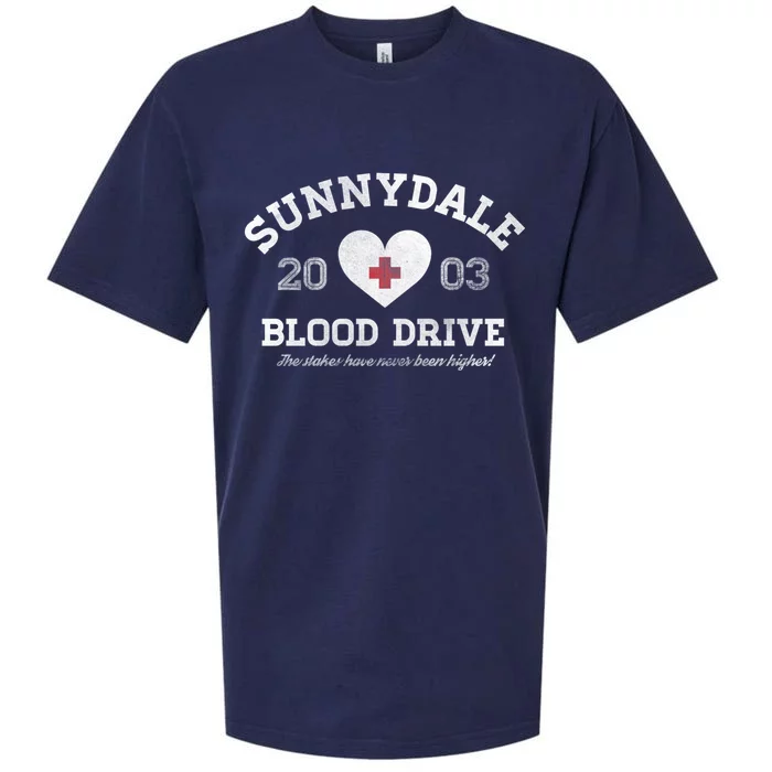 Sunnydale Blood Drive Sueded Cloud Jersey T-Shirt