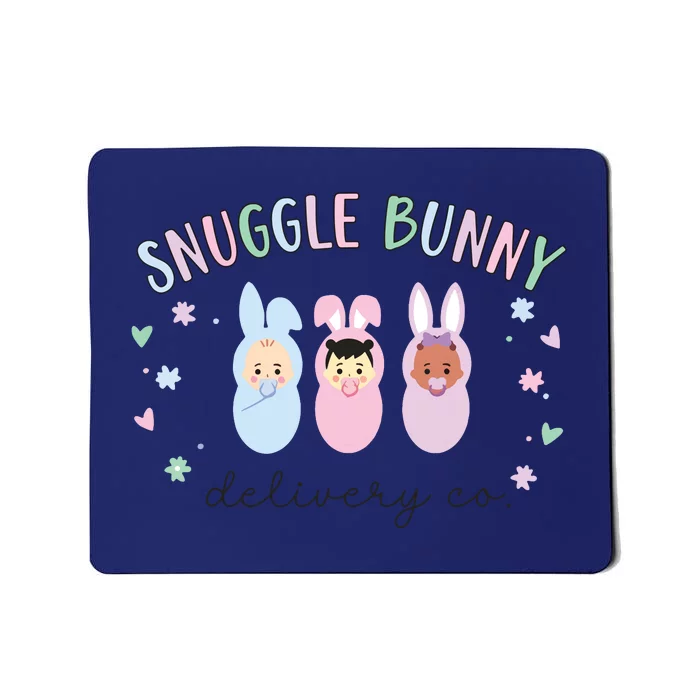 Snuggle Bunny Delivery Co Mother Baby Nurse Easter Ld Nurse Mousepad