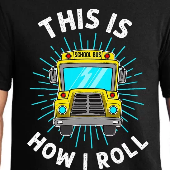 School Bus Driver Pajama Set