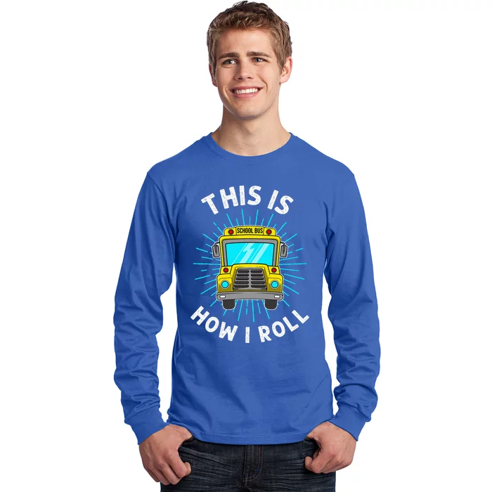 School Bus Driver Long Sleeve Shirt