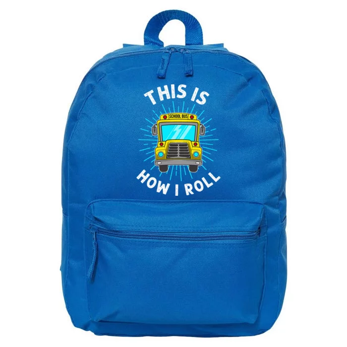 School Bus Driver 16 in Basic Backpack