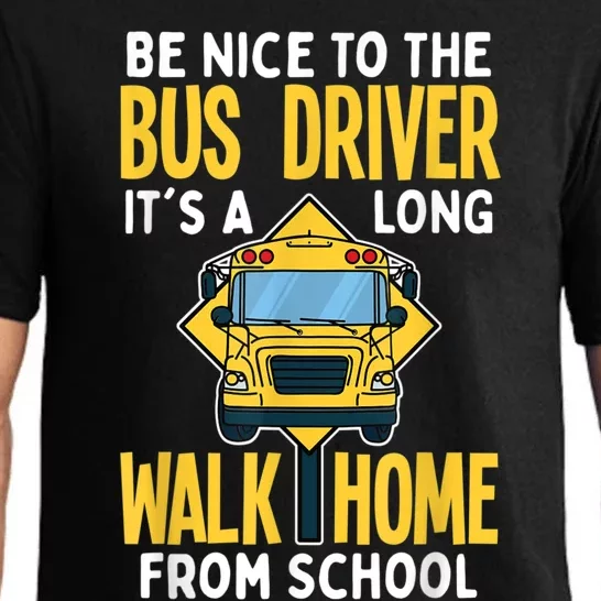 School Bus Driver Pajama Set