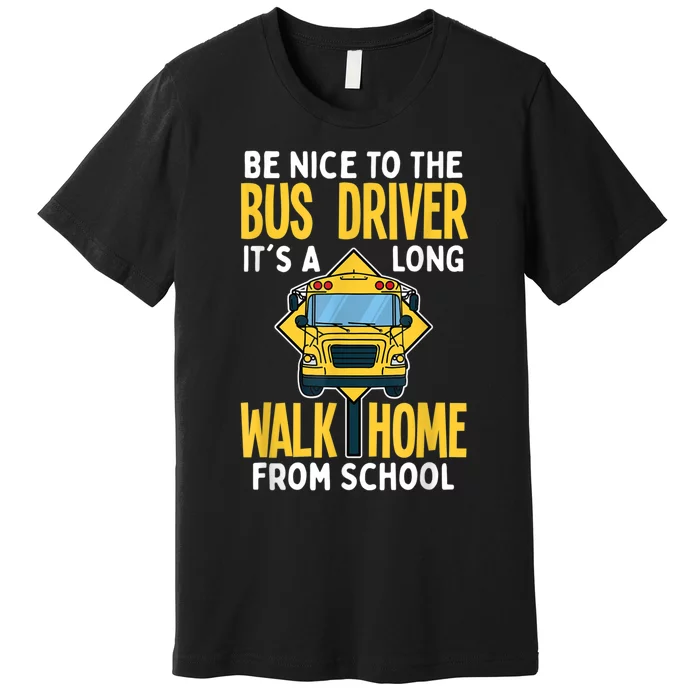 School Bus Driver Premium T-Shirt