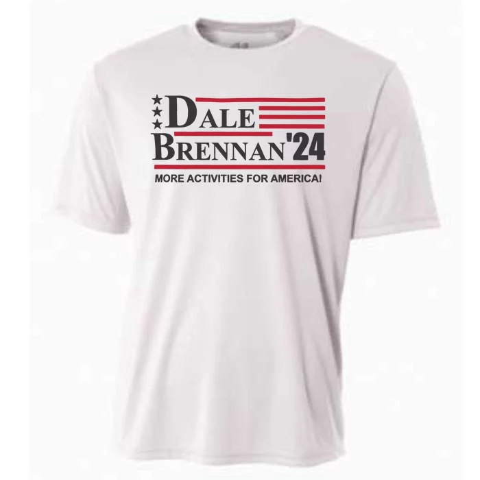 Step Brothers Dale Brennan 2024 More Activities For America! Cooling Performance Crew T-Shirt