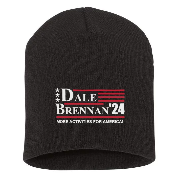 Step Brothers Dale Brennan 2024 More Activities For America! Short Acrylic Beanie